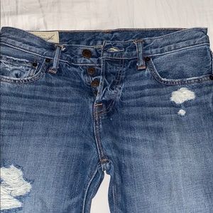 Abercrombie & Finch Button-Fly Jeans